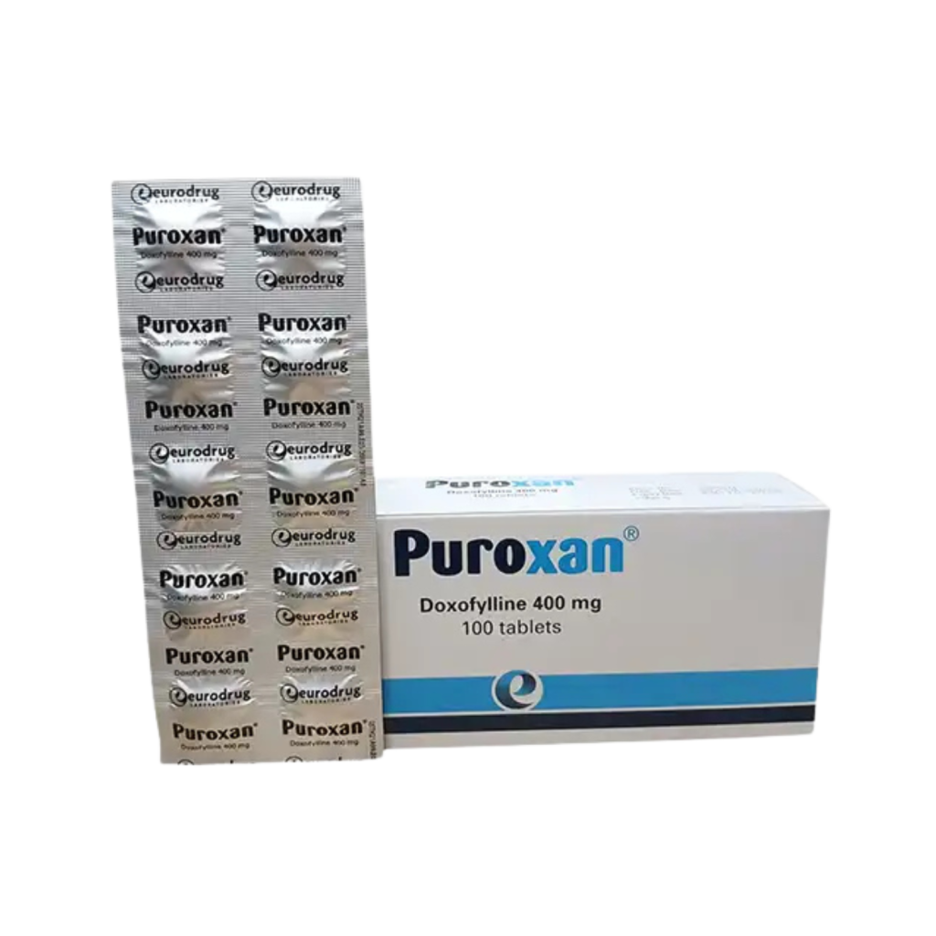 Puroxan 400 mg (Pentoxifylline) ยาขยายหลอดลม
