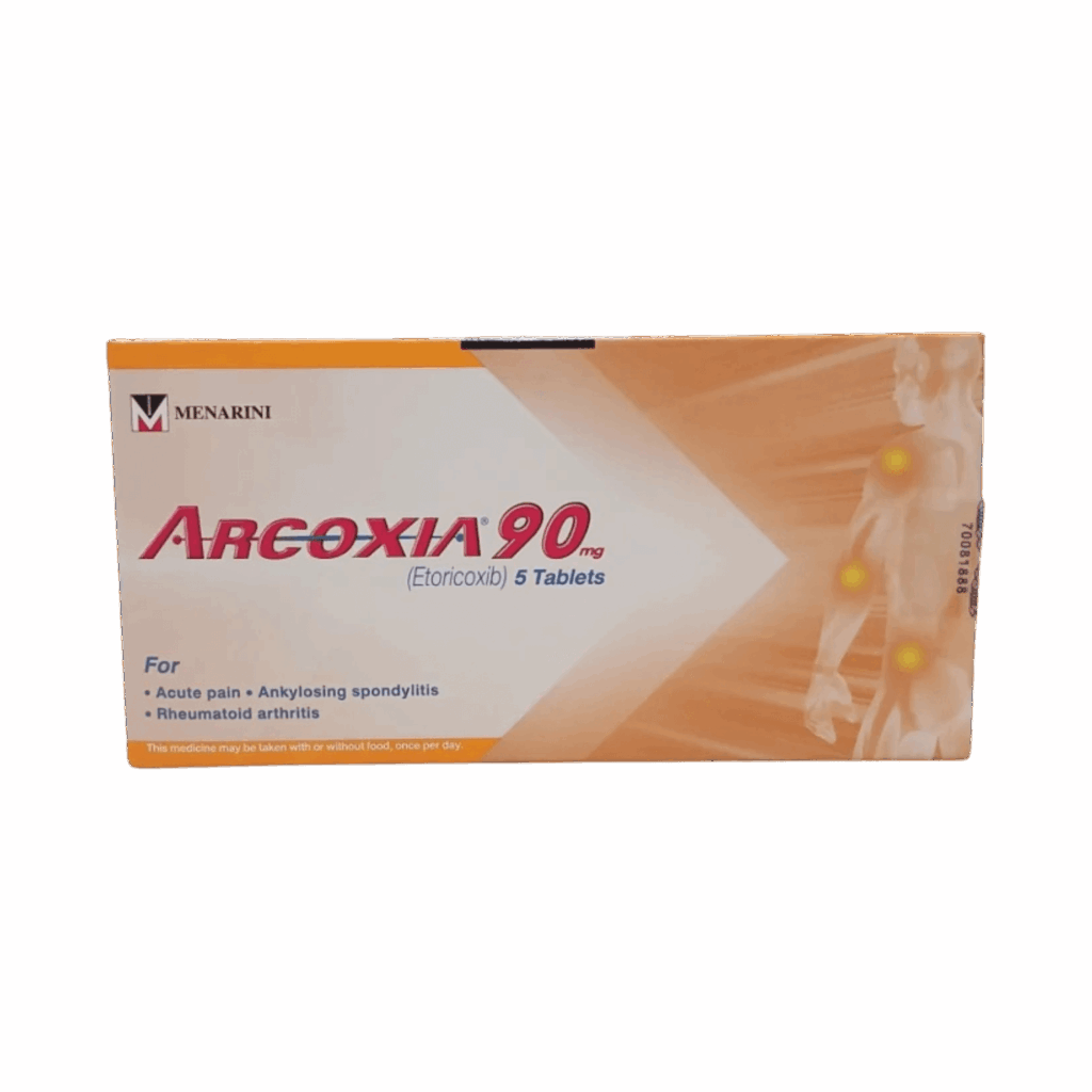 Arcoxia 90 mg (Etoricoxib) แก้ปวด