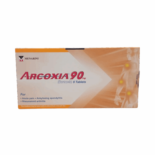 Arcoxia 90 mg (Etoricoxib) แก้ปวด