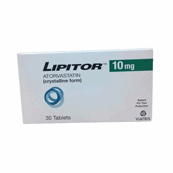 Lipitor 10 mg (Atorvastatin) ลดไขมัน