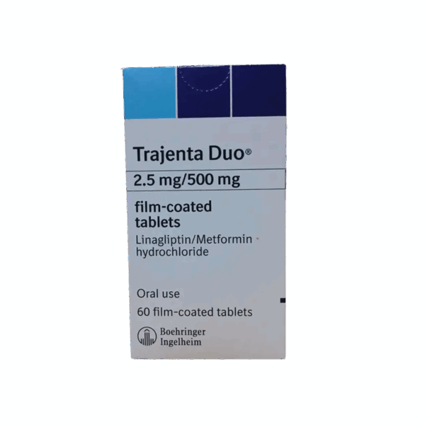 Trajenta Duo 2.5/500 mg คุมเบาหวาน