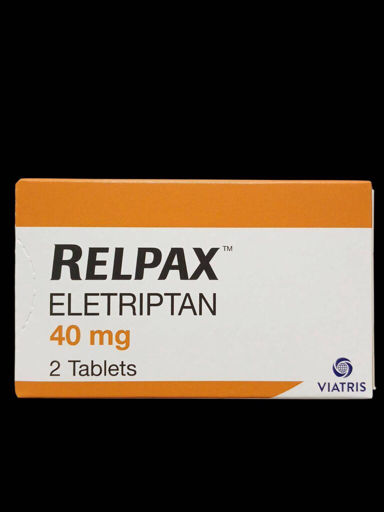 Relpax 40 mg สำหรับรักษาไมเกรน