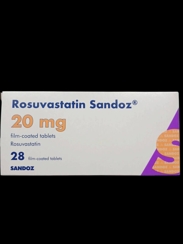 ยา Rosuvastatin Sandoz 20 mg ยาลดไขมันในเลือด