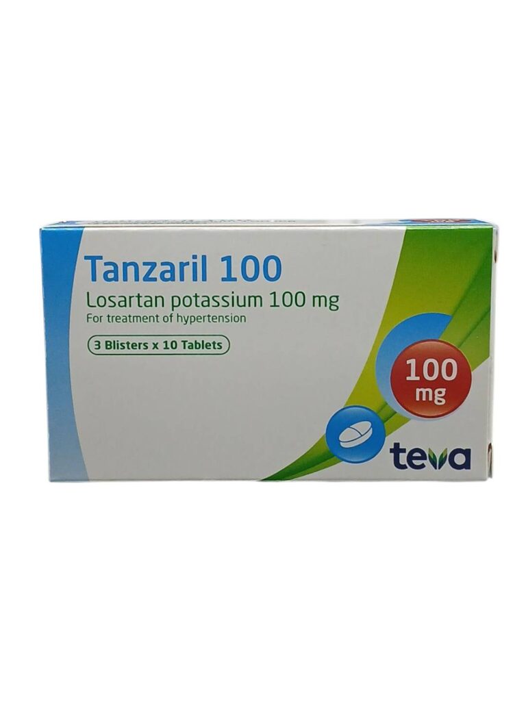 Tanzaril 100 mg tablets blister pack