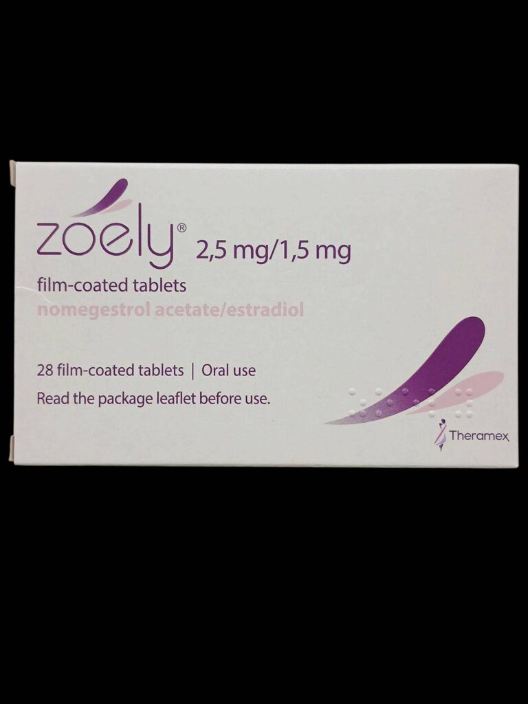 Zoely ยาคุมกำเนิด ฮอร์โมนรวม Nomegestrol acetate และ Estradiol