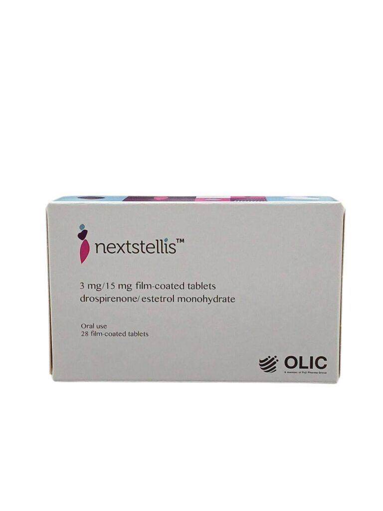 แผงยา Nextstellis 28 เม็ด ยาคุมกำเนิดฮอร์โมนรวม