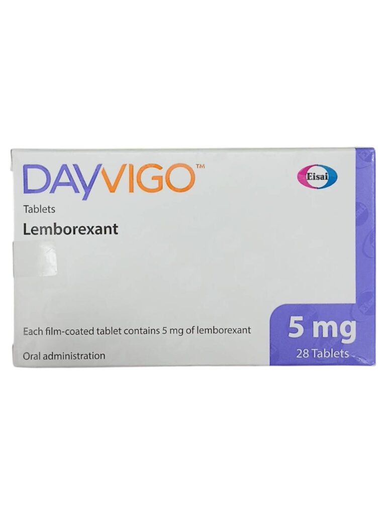 Dayvigo 5 mg 28 เม็ด ยานอนหลับ รักษาอาการนอนไม่หลับ
