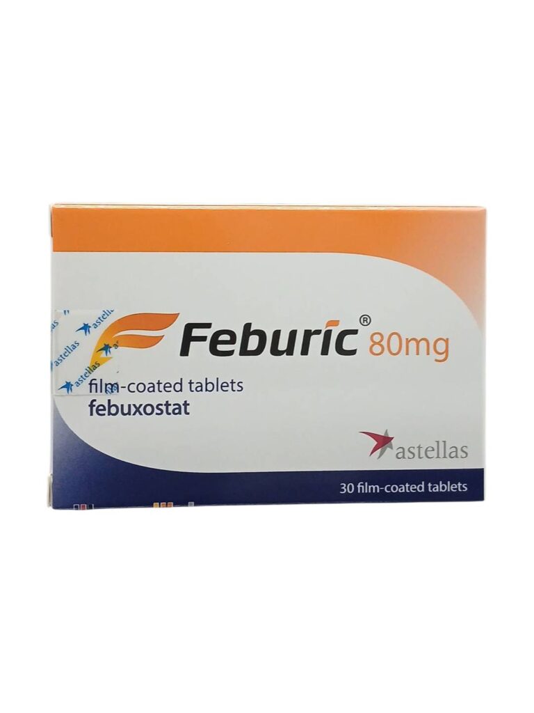 ยา Feburic 80 mg กล่อง 30 เม็ด