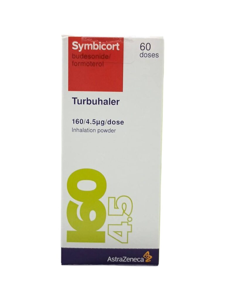 Symbicort Turbuhaler 160/4.5 mcg 60 doses ยาพ่นควบคุมอาการหอบหืดและ COPD