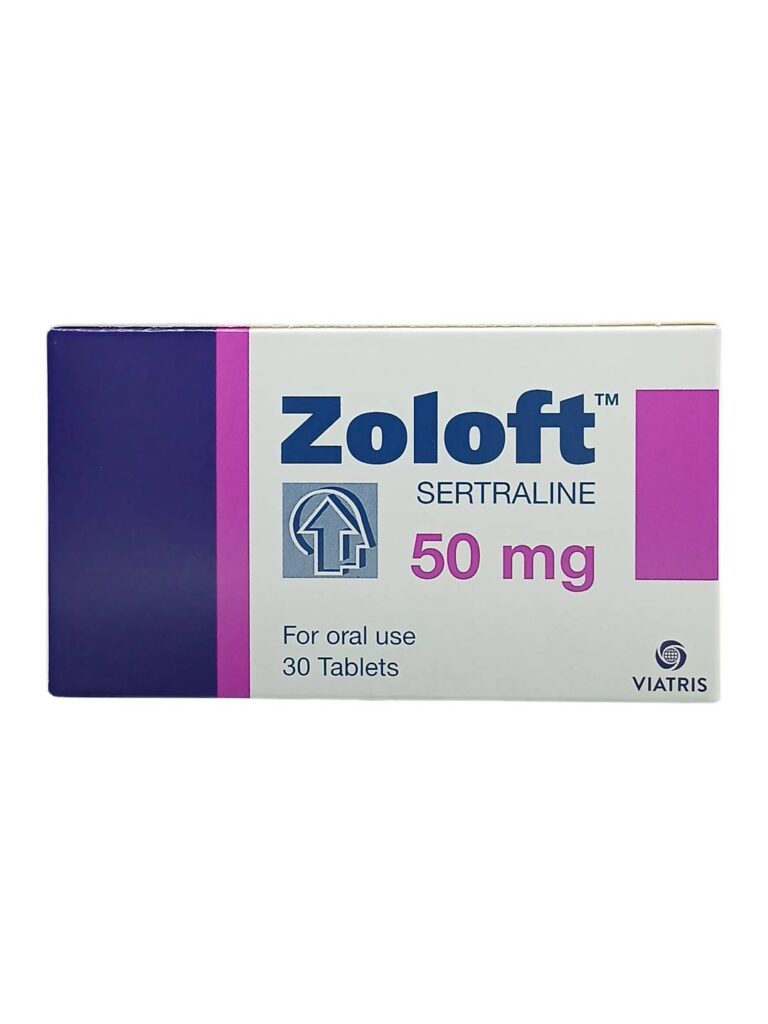 Zoloft 50 mg 30 tablets ยาต้านอาการซึมเศร้า