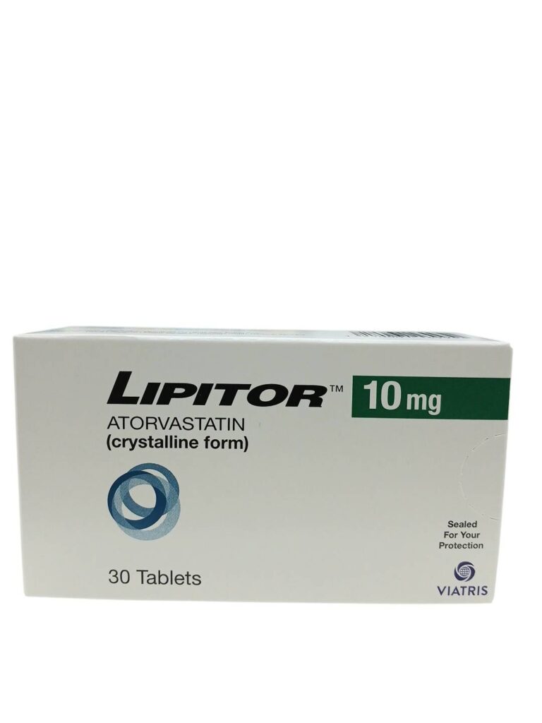 Lipitor 10 mg Atorvastatin original English box