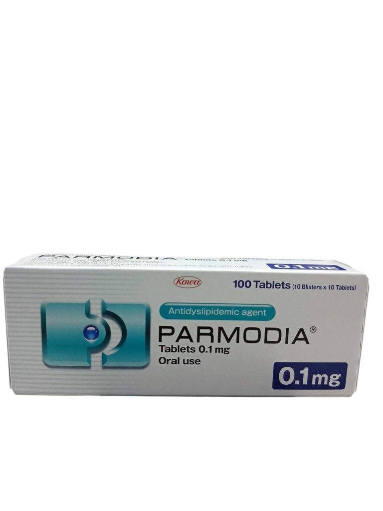 Parmodia Pemafibrate 0.1 mg 10 เม็ดต่อแผง ยาลดไขมันในเลือด