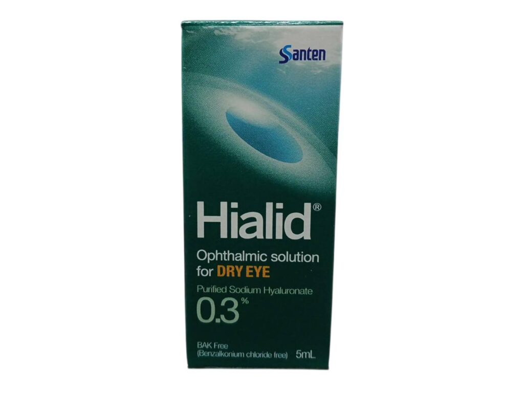 Hialid 0.3% 5 ml ยาหยอดตา Sodium Hyaluronate