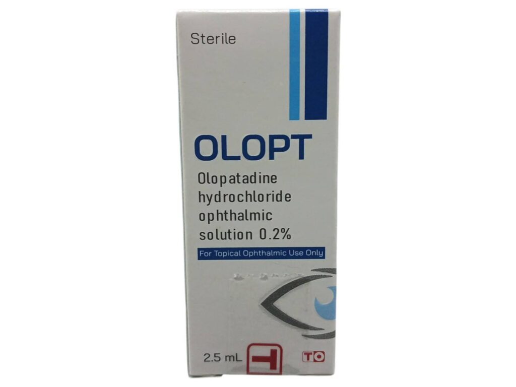 olopt 0.2% 2.5 ml eye drop Olopatadine