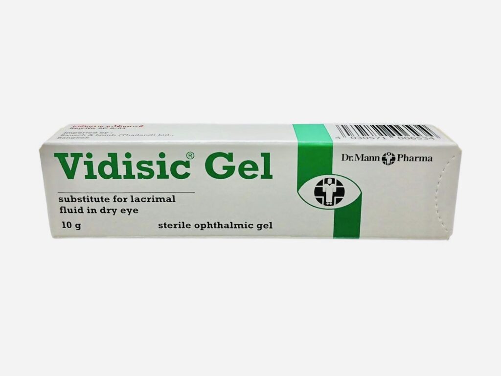 Vidisic Gel 10g เจลหล่อลื่นดวงตา