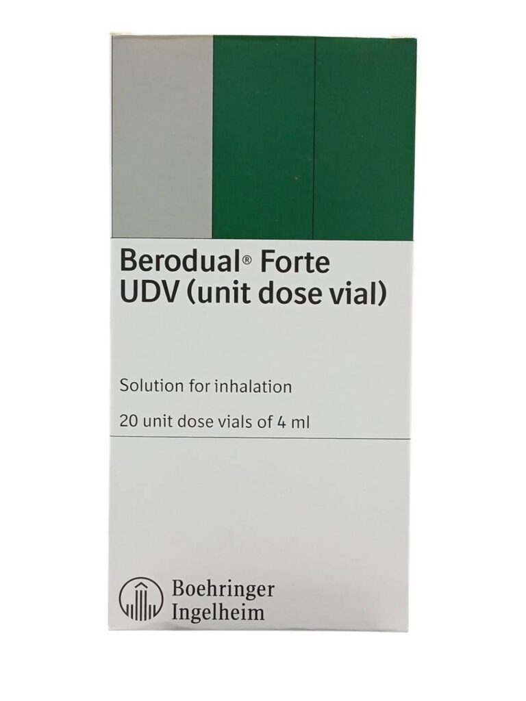 Berodual Forte UDV ยาพ่นขยายหลอดลม 20 หลอด