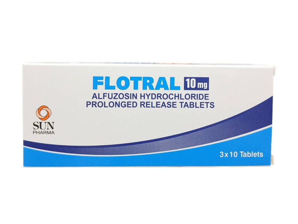 Flotral 10 mg tablets alfuzosin