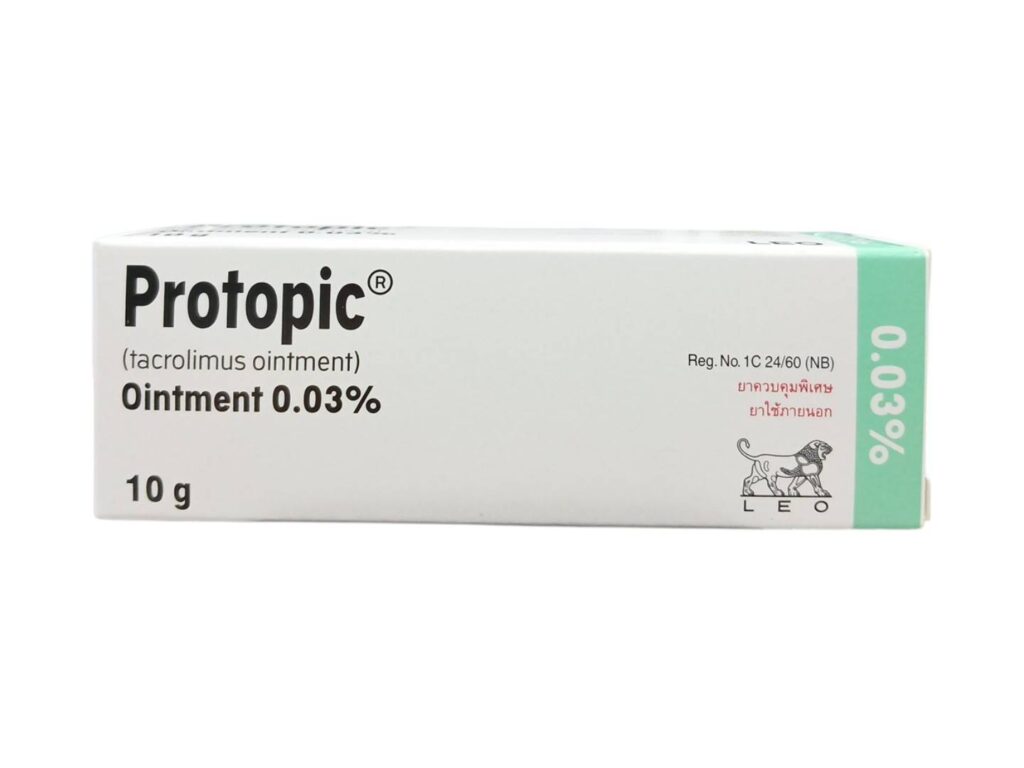 Protopic ointment 0.03 percent tacrolimus 10g