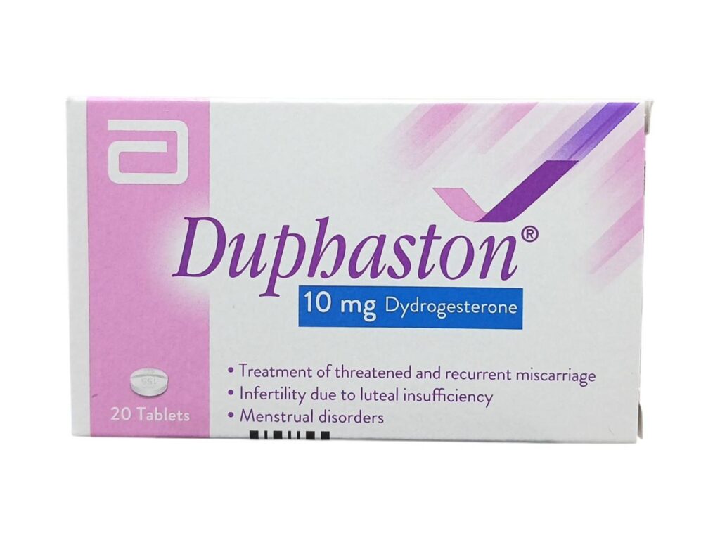 Duphaston 10 mg 20 เม็ด ยา dydrogesterone
