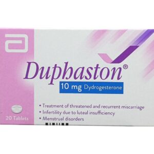 Duphaston 10 mg 20 เม็ด ยา dydrogesterone