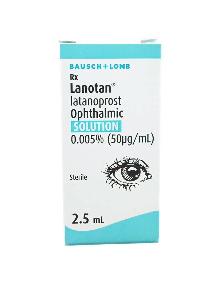 Lanotan Latanoprost 2.5 ml ยาหยอดตาลดความดันลูกตา