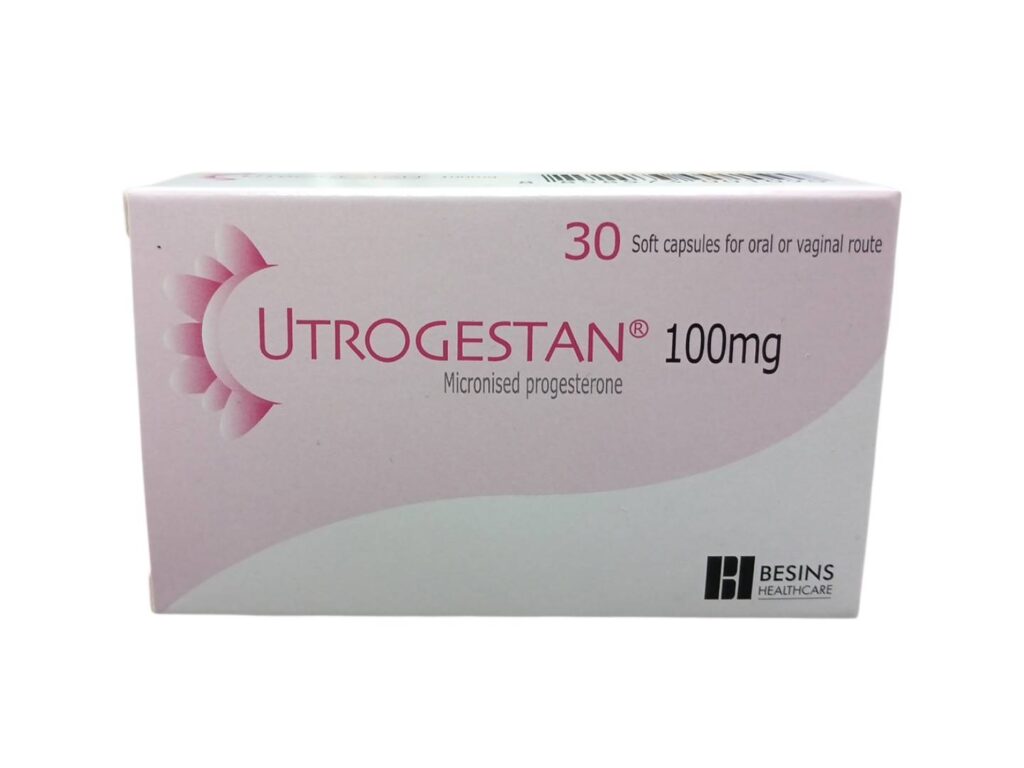 Utrogestan 100 mg บรรจุ 30 แคปซูล