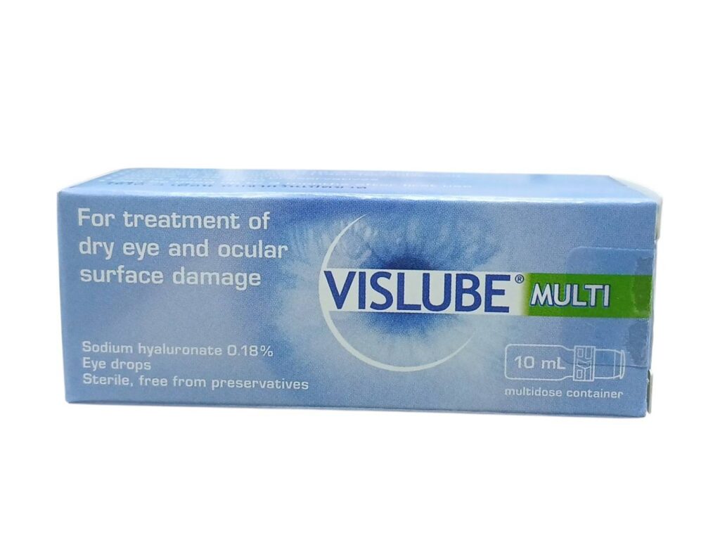 VISLUBE MULTI 0.18% 10 mL ยาหยอดตา