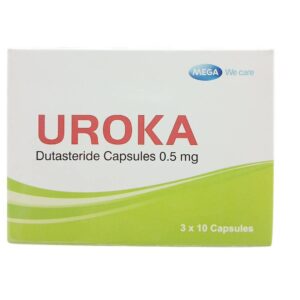 Uroka 0.5 mg 30 capsules Dutasteride