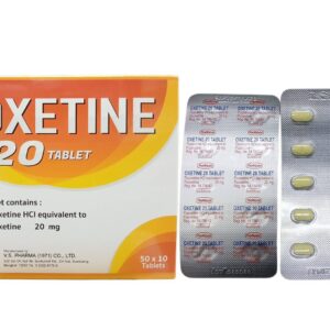 Oxetine 20 mg 10 เม็ด fluoxetine hydrochloride