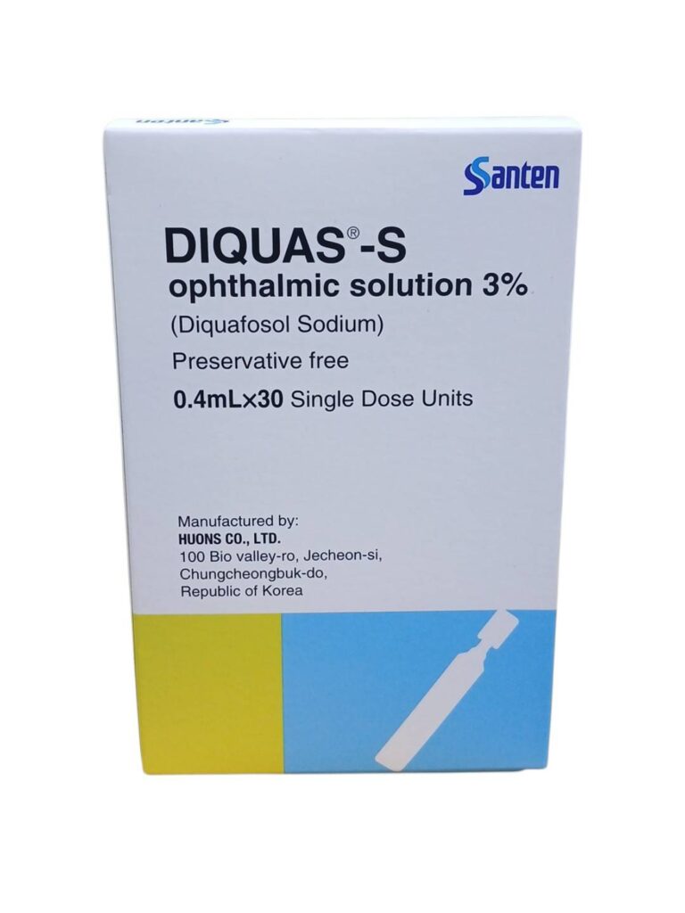 Diquas-S 3% ยาหยอดตา 30 กระเปาะ